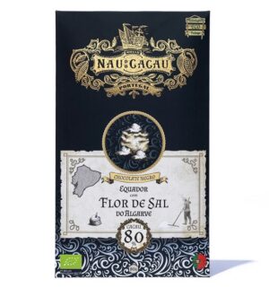 Chocolate Nau do Cacau-Flor de Sal-80gr