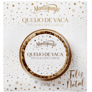 Queijo de vaca curado de Ervas e Especiarias - Montiqueijo - Ed. Natal
