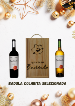 Cx Madeira com Tinto e Branco colheita selecionada - Badula
