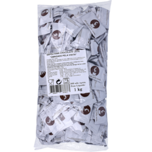 Napolitana  Obg p/visita Choc leite 1Kg